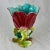 19th Century French Orchies Majolica Glazed Floral Form Vase For Sale - Image 13 of 13