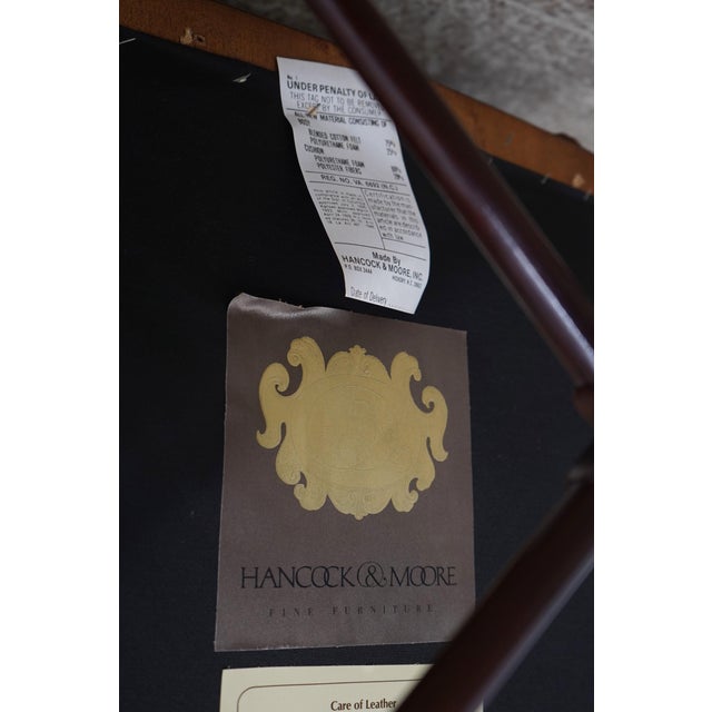 Pair of Hancock & Moore Leather Armchairs For Sale - Image 18 of 18
