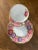 Vintage English Bone China Floral Tennis Set /Snack Set - 16 pcs For Sale - Image 14 of 18