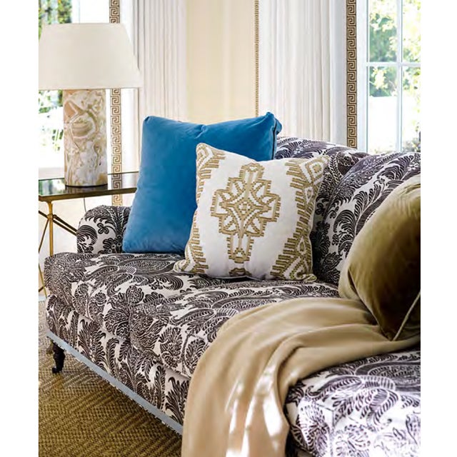 Classic Bridgewater Style Sofa. In the style of George Smith Standard Sofa and Jonas Bridgewater Sofa Upholstered in...