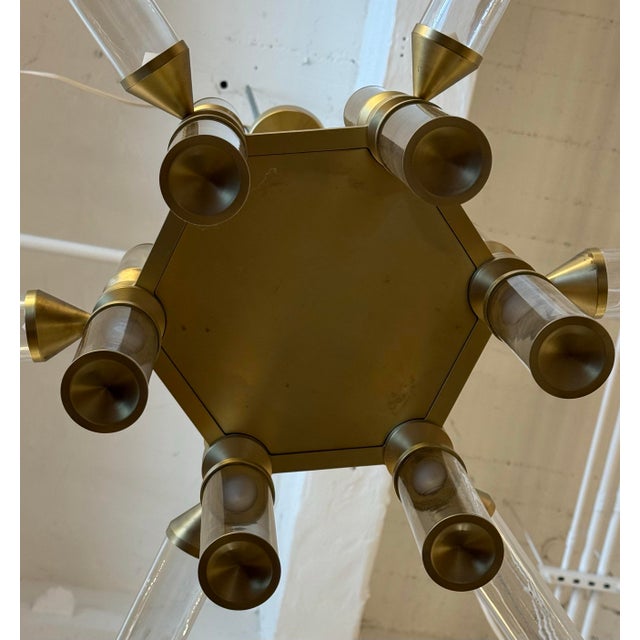 Jason Miller for Roll & Hill Castle Chandelier For Sale In San Francisco - Image 6 of 12