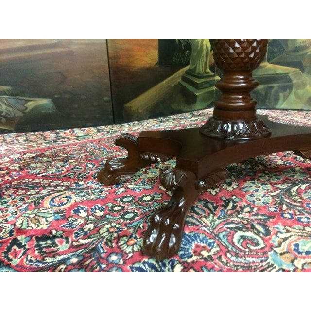 Antique Empire Games Table, Mahogany Game Table For Sale - Image 4 of 14