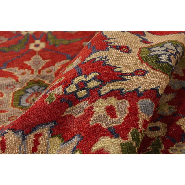 Late 19th Century Persian Sultanabad Rug, 12'03 X 18'11 For Sale In Dallas - Image 6 of 10