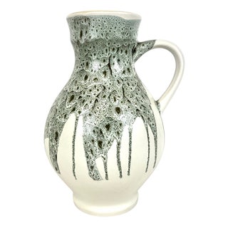 Mid-Century Modern Fat Lava Vase from Teplice Ceramic Workshops, 1960s For Sale