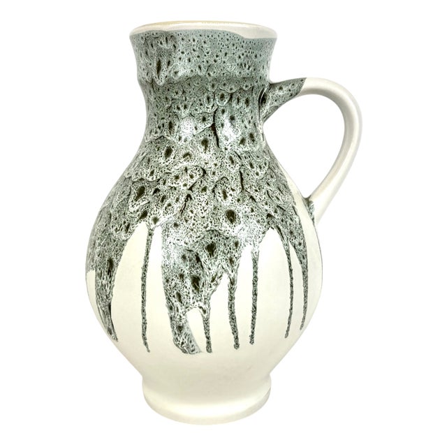 Mid-Century Modern Fat Lava Vase from Teplice Ceramic Workshops, 1960s For Sale