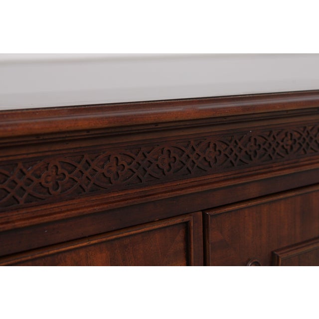 Wood Century Mahogany 4 Door Buffet Sideboard For Sale - Image 7 of 18