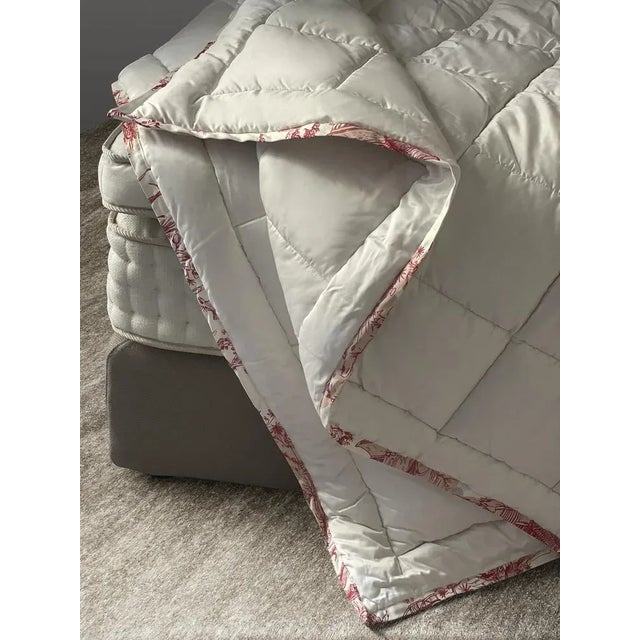 Not Yet Made - Made To Order Duvet in Alpaca and Cashmere with Silk Edging by Chiara Mennini for Midsummer-Milano For Sale - Image 5 of 7