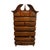American Drew Solid Cherry Traditional Queen Anne 38" Pediment Highboy Chest 76-292 / 76-293 For Sale - Image 4 of 12