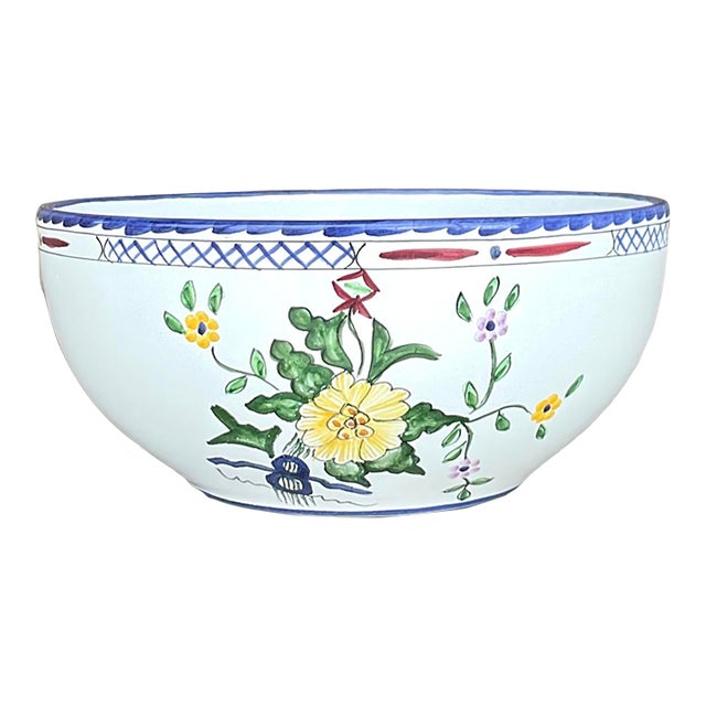 Vintage Tiffany & Co. Hand Painted Bowl For Sale