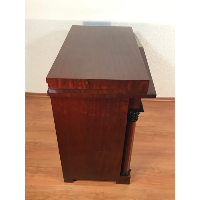 Biedermeier Side Cabinet, Northern Germany 1820 For Sale - Image 12 of 12