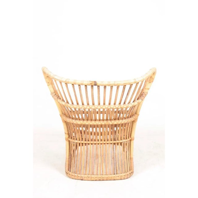 Lounge Chair in Bamboo by Tove and Edvard Kindt-Larsen For Sale - Image 8 of 10