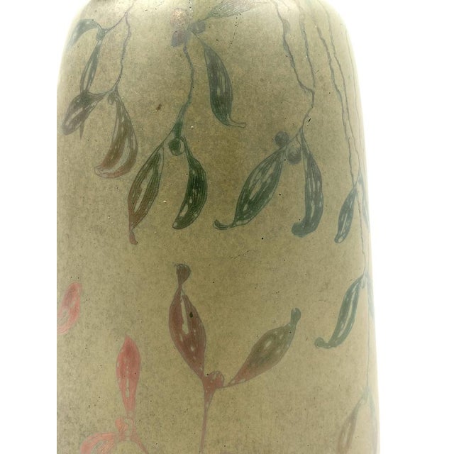 Art Deco Green Iridescent Vase, France, 1930s For Sale - Image 4 of 18