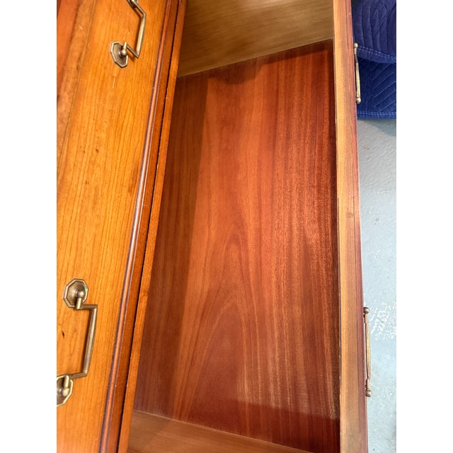 1960s Henredon Tall Vintage Chest French Neoclassical Louis XVI Style: Superb Condition For Sale - Image 12 of 15