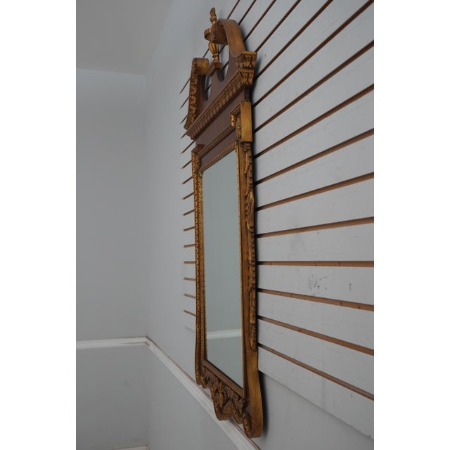 Age: Approx: 30 Years Old Details: Quality Construction Pediment Top w. Finial Traditional Style Stunning Georgian Style...