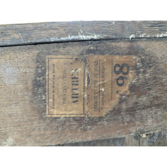 Antique Provincial Oak Chest of Drawers, 1700s For Sale - Image 14 of 16
