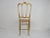 Gilded Wood Chiavari Chair With Woven Seat For Sale - Image 9 of 12