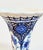 Blue Delft Blue Pottery Trumpet Vases from Boch Royal Sphinx Maastricht, Holland, 1960s, Set of 2 For Sale - Image 8 of 18