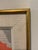 Salmon Vintage Poppy Needlepoint Matted and Framed For Sale - Image 8 of 12