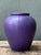 Purple Vintage West German Handcrafted Purple Ceramic Vessel For Sale - Image 8 of 15