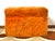 Vintage Orange Ottoman, Italy, 1970s For Sale - Image 12 of 13