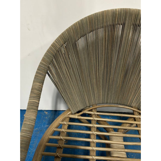 Baker Furniture Company Baker McGuire Crescent Lounge Chair For Sale - Image 4 of 7