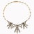 Antique White 1900-1909 Filippo Chiappe Belle Époque 18k Gold, Platinum & Diamond Necklace For Sale - Image 8 of 12