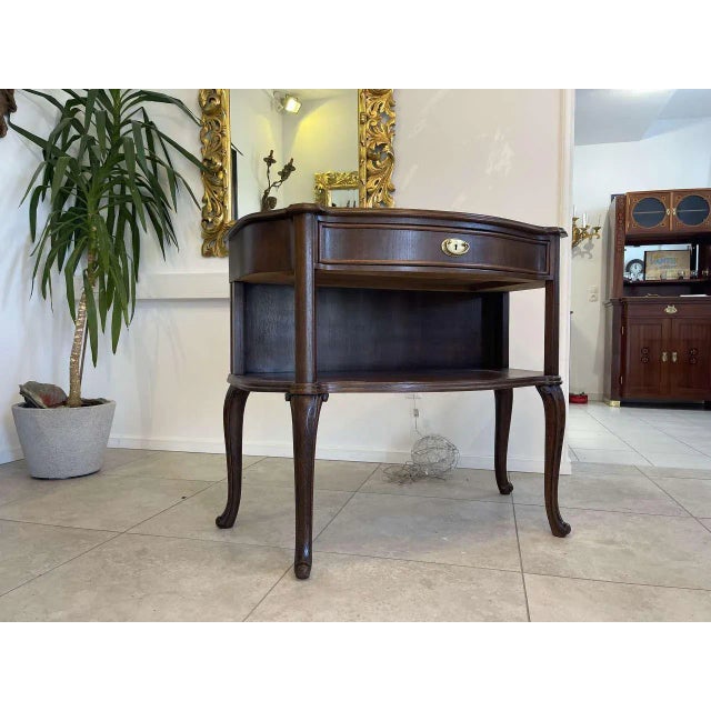 Wilhelminian Wooden Console Table For Sale - Image 9 of 10