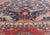 Large Persian Bidjar Rug With Navy Field and Red Border Floral Design For Sale In Atlanta - Image 6 of 16