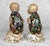 1970s Vintage Chinese Chinoiserie Porcelain Monkey Holding Peach Sculpture - A Pair For Sale - Image 5 of 10