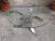 Dining Table in Chrome with Transparent Glass Top, 1970s For Sale - Image 4 of 5