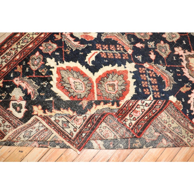 an early 20th Century Persian Mahal Antique Rug size 4' x 6'6"