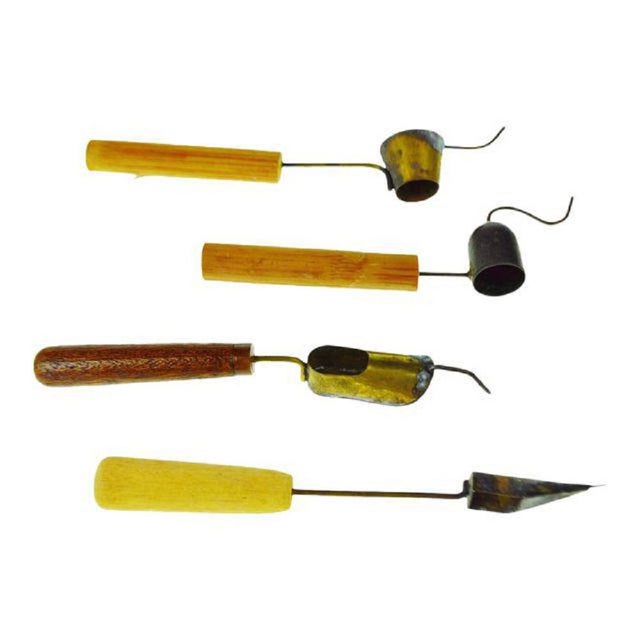 Early Handmade Candle Snuffers Group of 4 Chairish