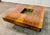 Willy Rizzo Burl Wood and Brass Coffee Table, Italy, 1970s For Sale In Los Angeles - Image 6 of 7
