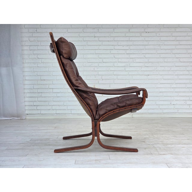Norwegian Lounge Chair Model Siesta with Armrests by Ingmar Relling for Westnofa, 1970s For Sale - Image 17 of 18