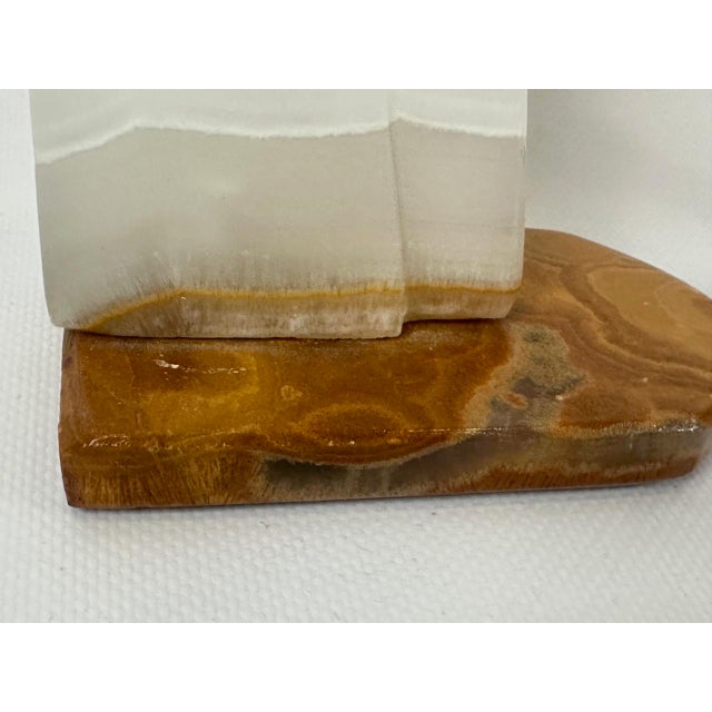 Vintage Onyx Horse Head Bookends, 1970s, Set of 2 For Sale - Image 9 of 11