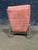 Mid-Century Modern Pink Ultrasuede Recliner Attributed to Milo Baughman For Sale - Image 3 of 9