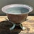 Vintage Patinated Copper Bowl on Verdigris Stand For Sale - Image 12 of 12