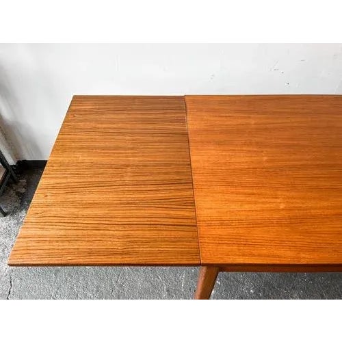 Mid-Century Teak Dining Table For Sale - Image 13 of 18