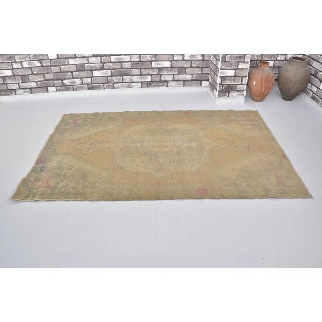 Mid 20th Century Home Living Tribal Carpet For Sale - Image 4 of 10