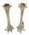 Yaacov Heller Adam and Eve Sterling Silver Candlesticks, Pair, 1993 For Sale - Image 16 of 18