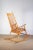 Mid-Century Rocking Chair in the style of V. Puunjalostus, Former Czechoslovakia, 1970s For Sale - Image 4 of 8