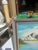 Mid-Century Modern 1990s Framed Waterside Mountain Landscape Painting on Canvas, Signed by the Artist For Sale - Image 3 of 8