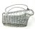 Metal Silver Tone Wire Basket Wine Holder For Sale - Image 7 of 11