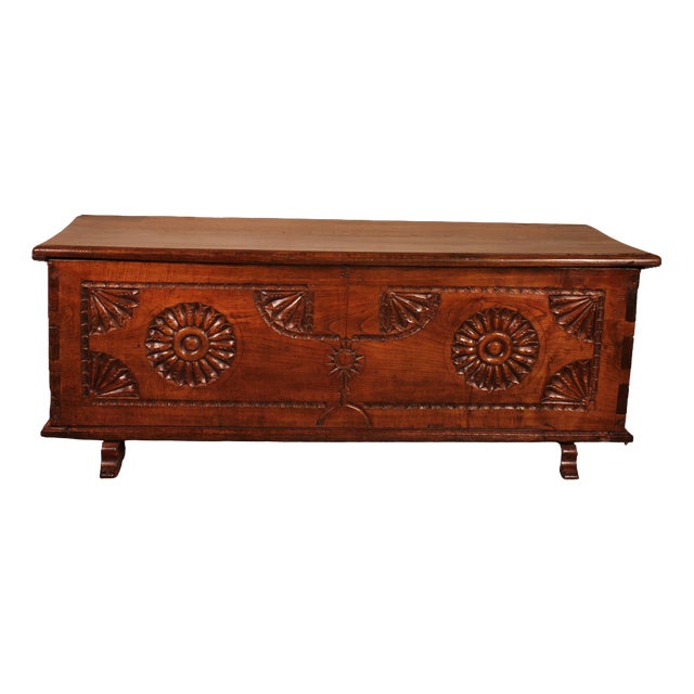 17th Century Spanish Chest For Sale