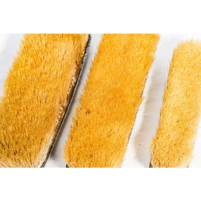 Beautiful Gorham Antique Victorian Floral Repoussé Sterling Silver Vanity Dresser Brushes For Sale - Image 16 of 16