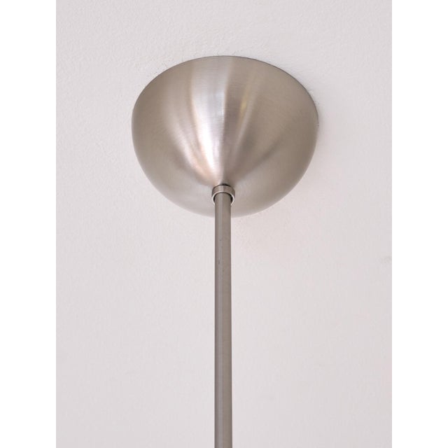 Swedish Modern Pendant in Etched Diagonal Checkered Glass from Orrefors, 1950s For Sale - Image 11 of 14