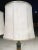 Pair of Japanese Bronze & Marble Column Table Lamps With Original Shades For Sale - Image 11 of 13
