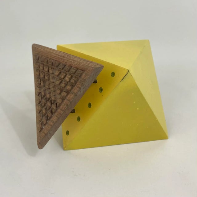 Postmodern Vintage Artist Studio Wood Sculpture For Sale In New York - Image 6 of 13