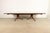 Italian Provincial Carved Cherry Wood and Inlaid Brass Double Pedestal Extension Dining Table by Emanuel Morez For Sale - Image 11 of 13