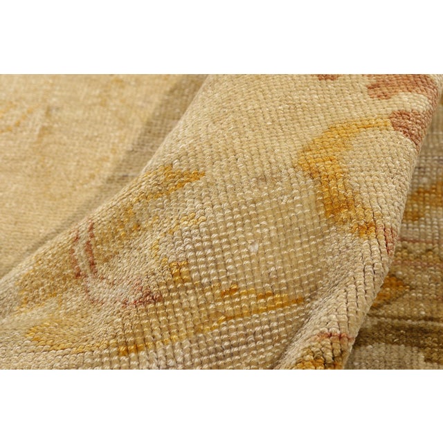 Vintage Turkish Oushak Rug, 11'06 X 15'01 For Sale In Dallas - Image 6 of 10